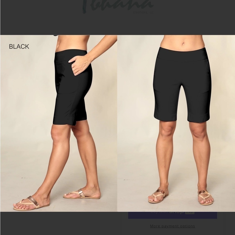 Lior Paris Julian pull on short Size 10 Black